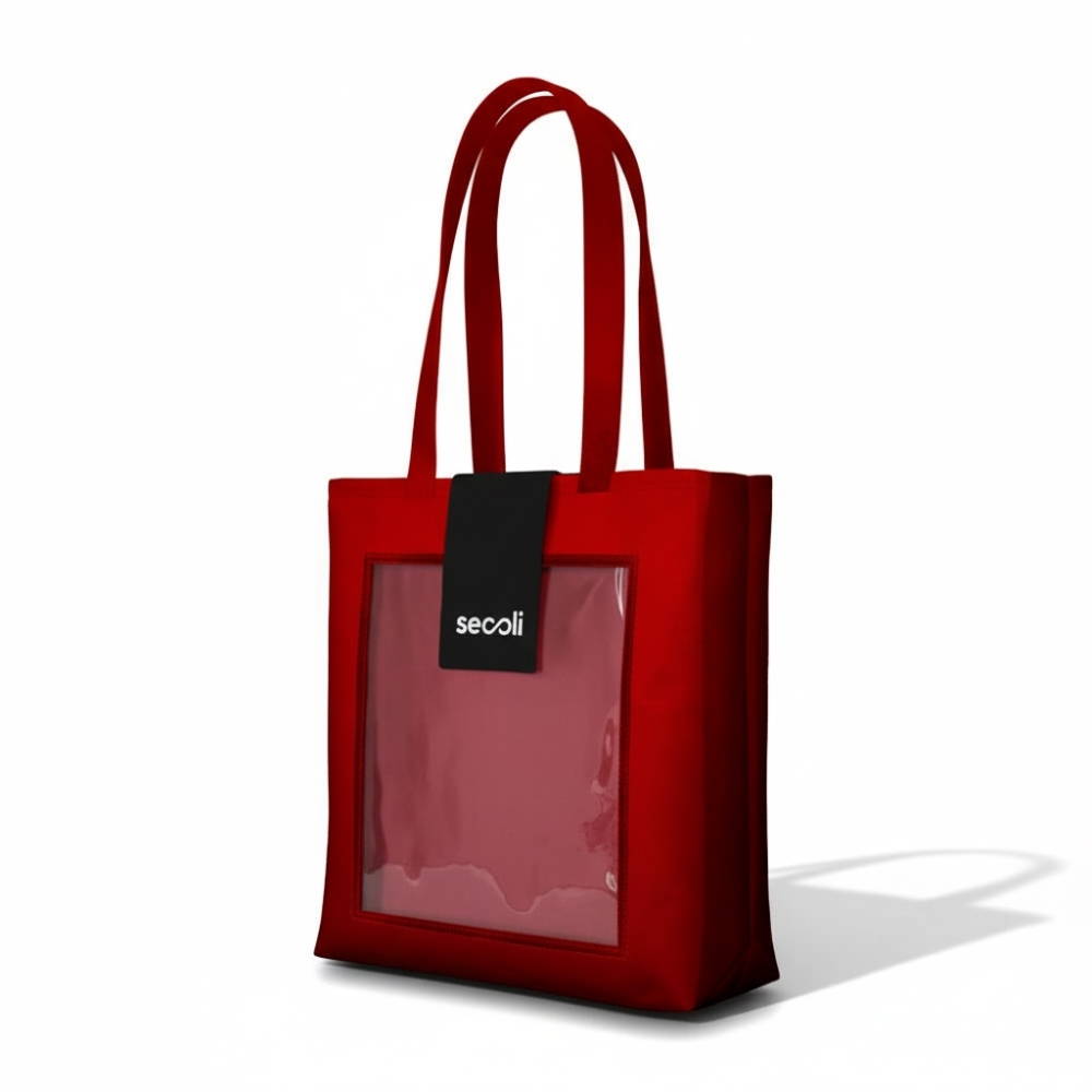 Bolsa Translúcida com Detalhe -SAC-866