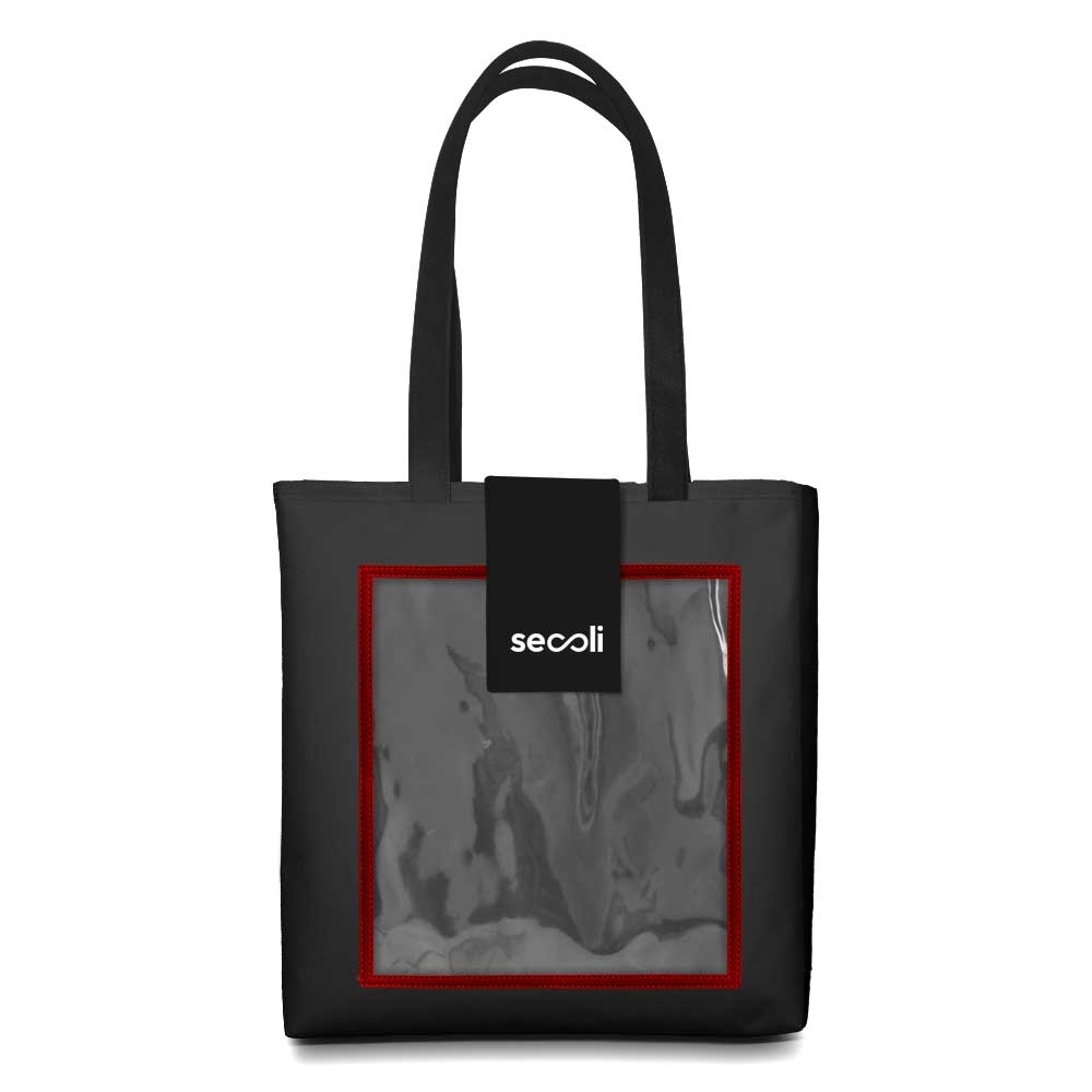 Bolsa Translúcida com Detalhe 