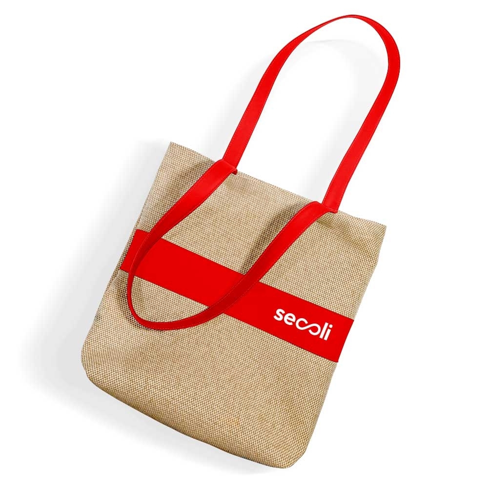Bolsa com Alças Reforçadas e Faixa Central