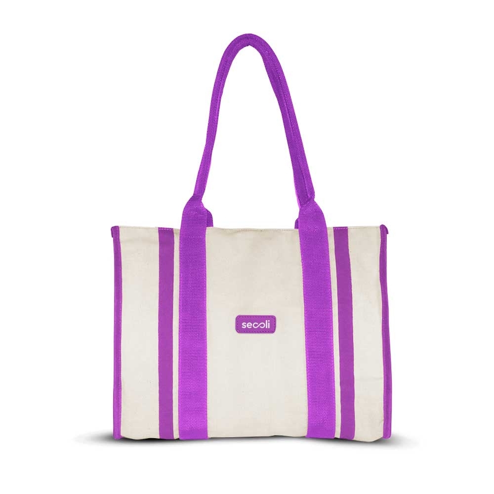 Bolsa Ecológica com Alças Contrastantes