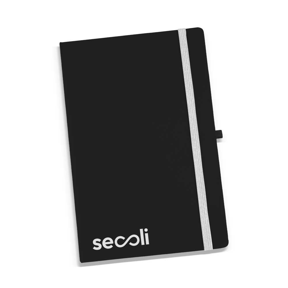 Caderno Corporativo personalizado com a identidade da marca