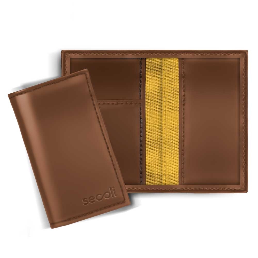 Carteira Slim Masculina com Forro