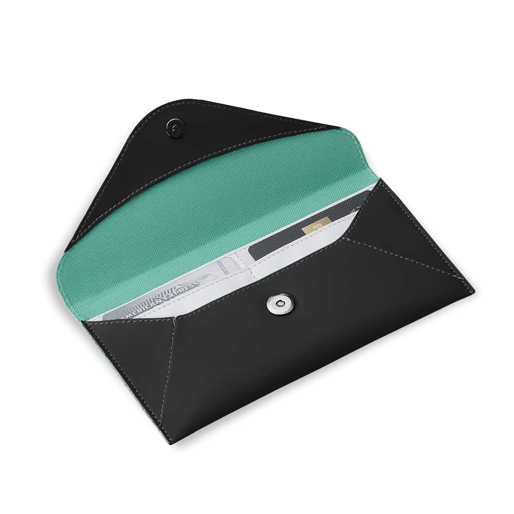 Carteira Envelope com Botão Personalizada 