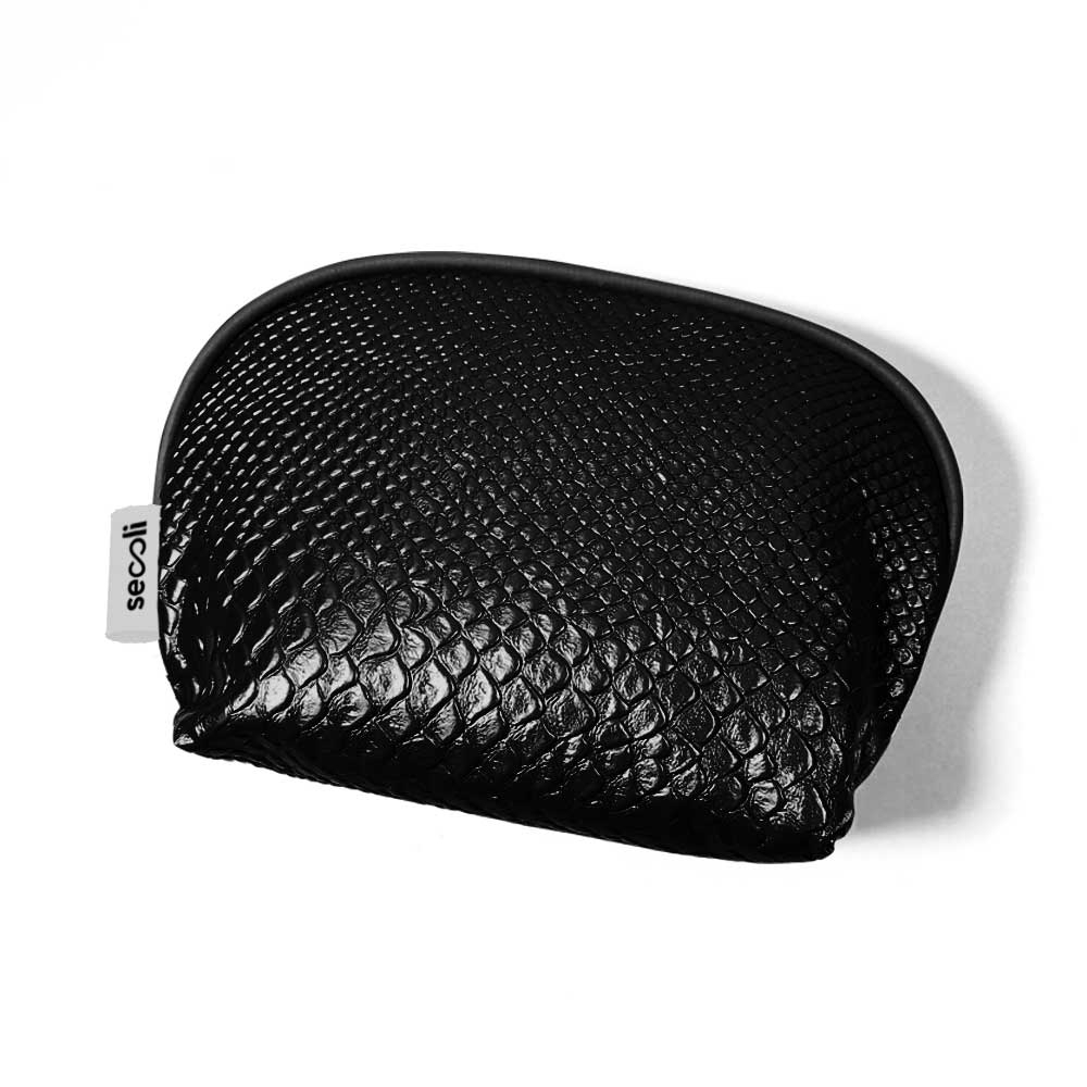 Necessaire Curva Textura Snake-NES-6601