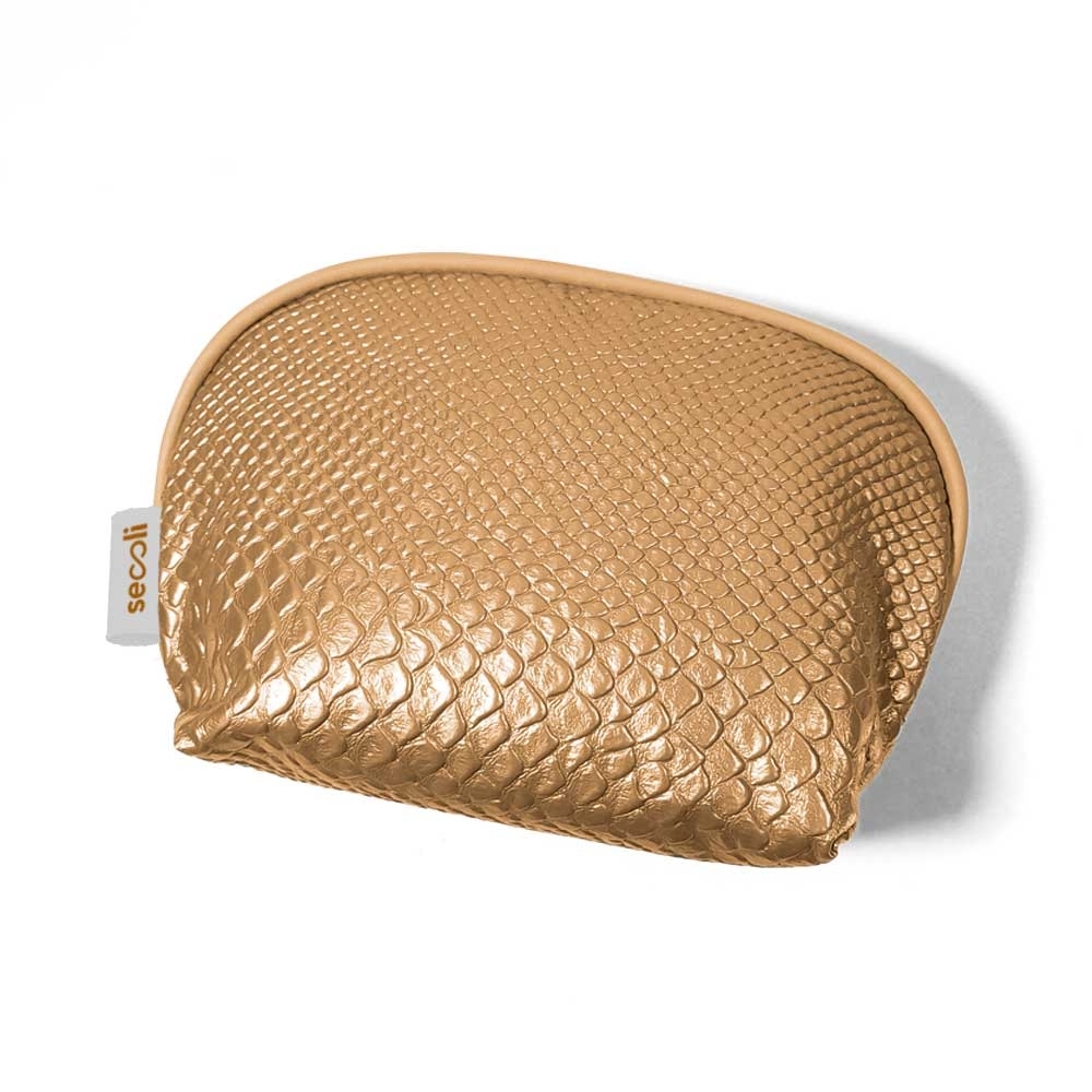 Necessaire Curva Textura Snake