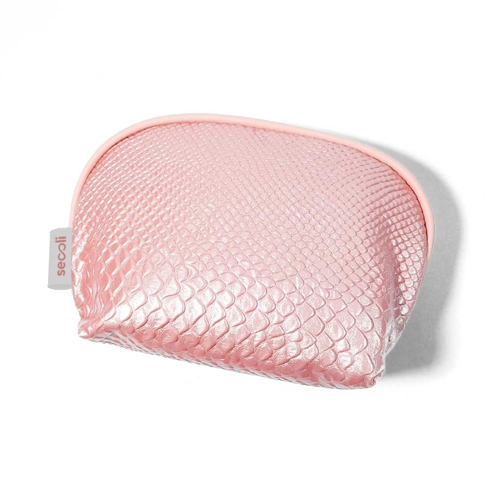 Necessaire Curva Textura Snake