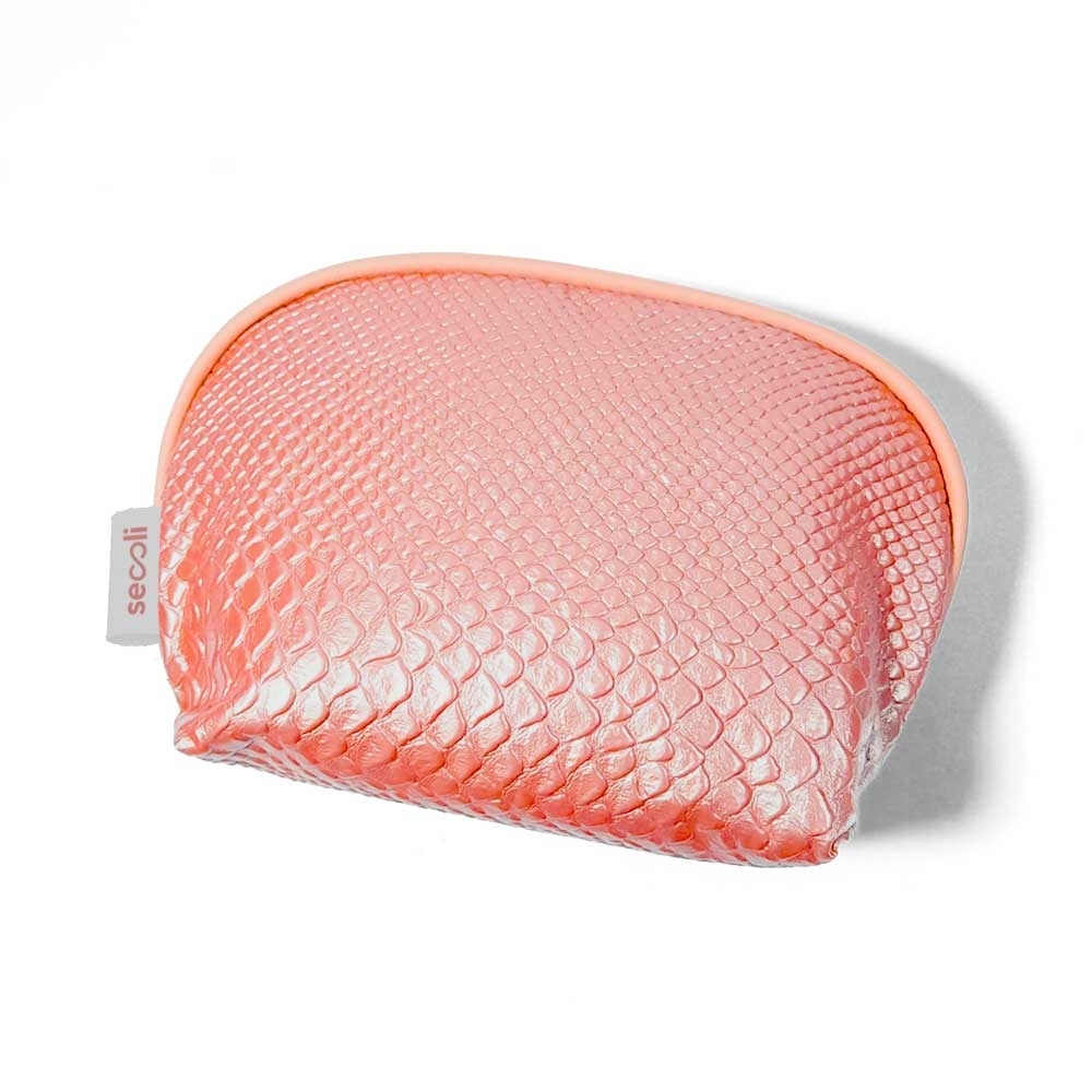 Necessaire Curva Textura Snake